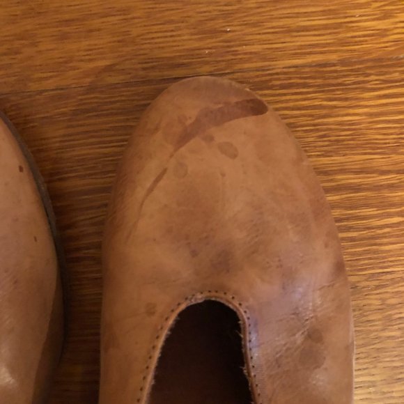 King Tartufoli Blue/Brown Leather 2-Inch Heels - Great Condition with 1 … - Picture 5 of 7